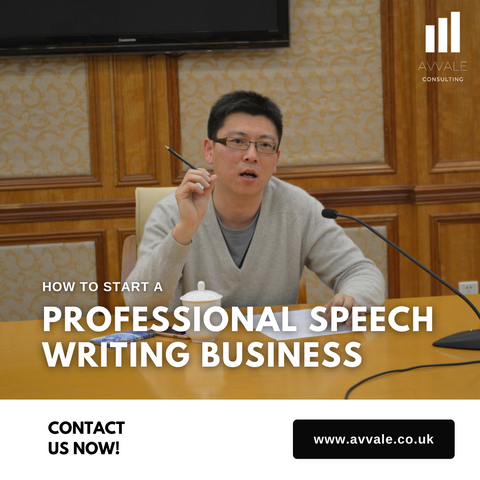 how to start a professional writing speech business plan template