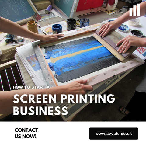 How to start a Screen Printing Business Plan Template