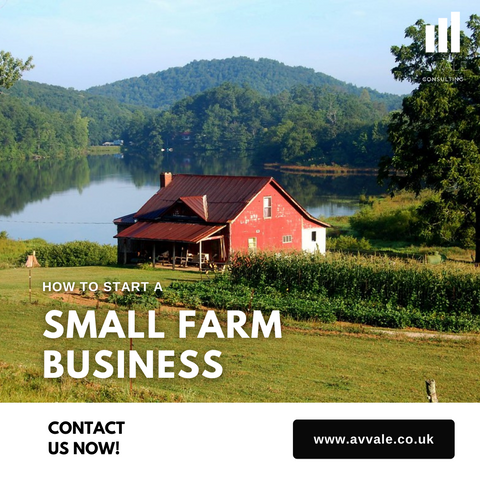 How to start a small farm business plan template