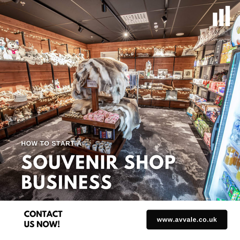 how to start a souvenir shop business plan template