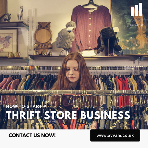 how to start a thrift store business plan template