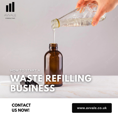 how to start a waste refilling business plan template