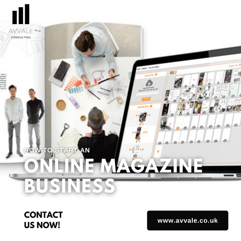 How to start an online magazine business plan template