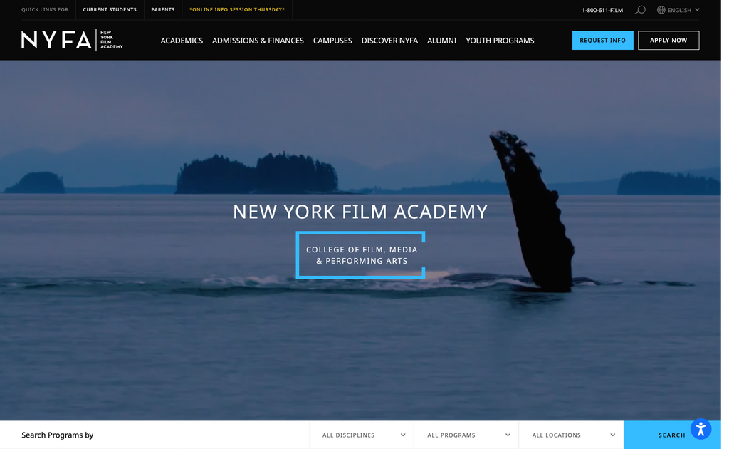 Website Design & Creation for acting classes website URL 5