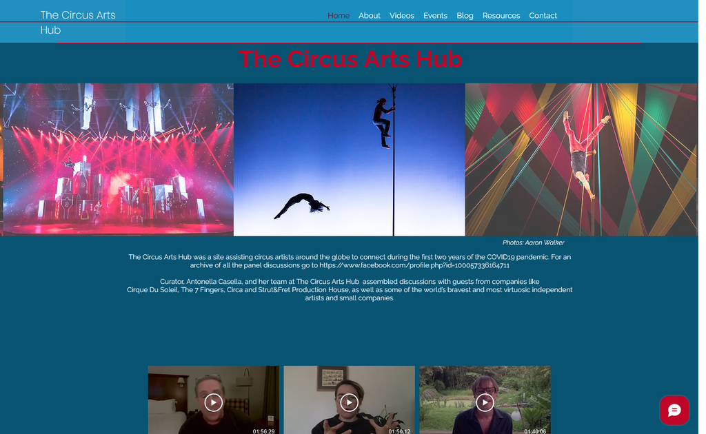 Website Design & Creation for aerial arts studio website URL 5