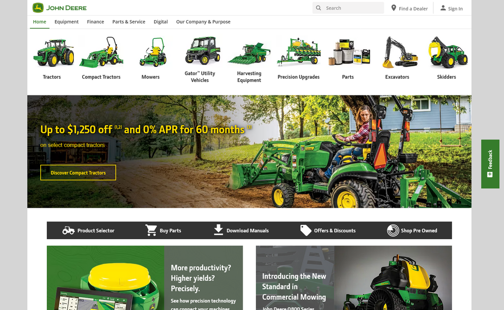Website Design & Creation for agriculture website URL 3