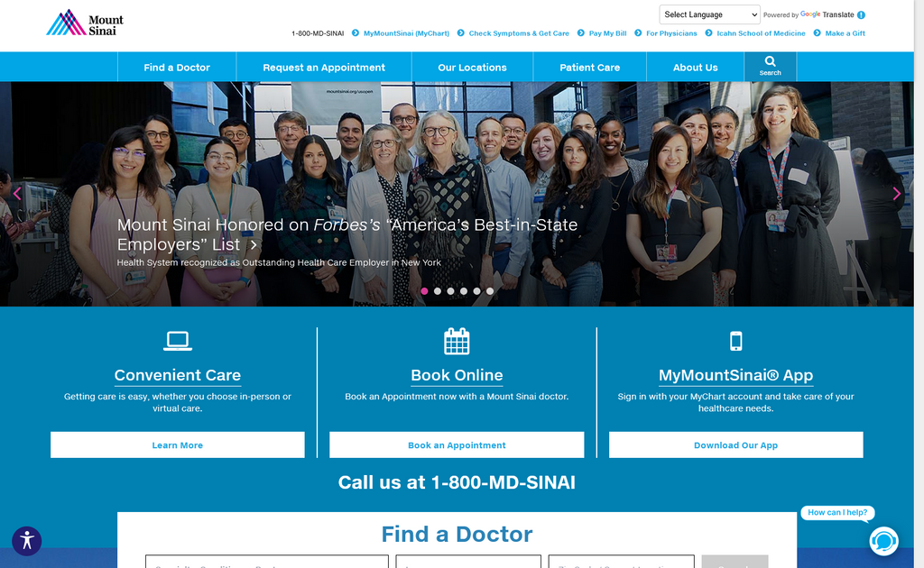 Website Design & Creation for alternative health care center website URL 4