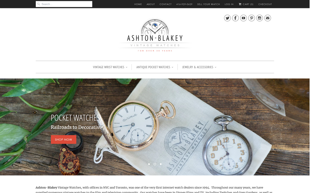 Website Design & Creation for antique store website URL 3
