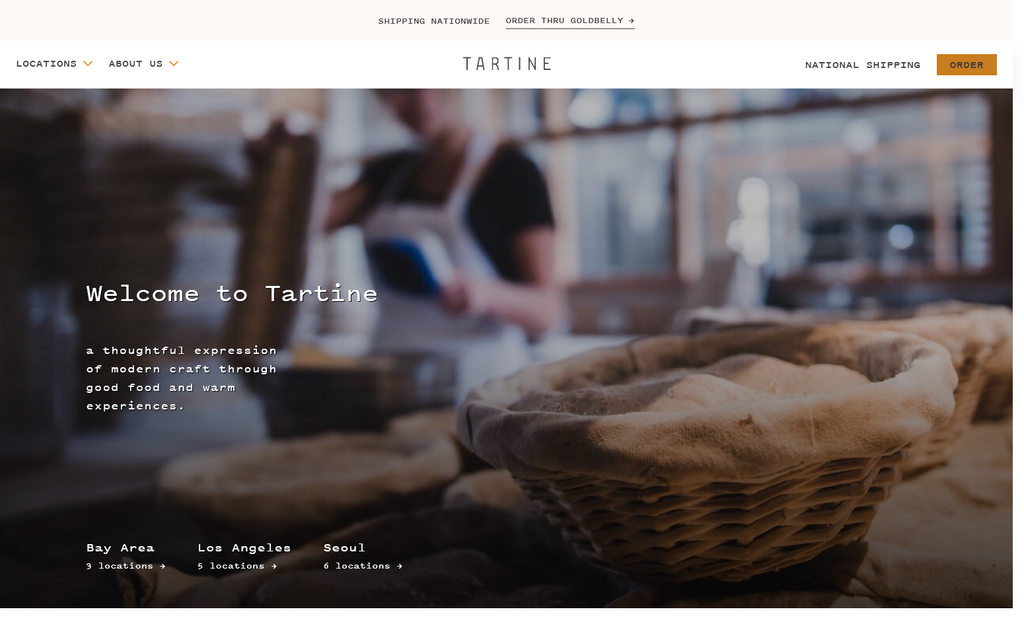 Website Design & Creation for bakery website URL 5