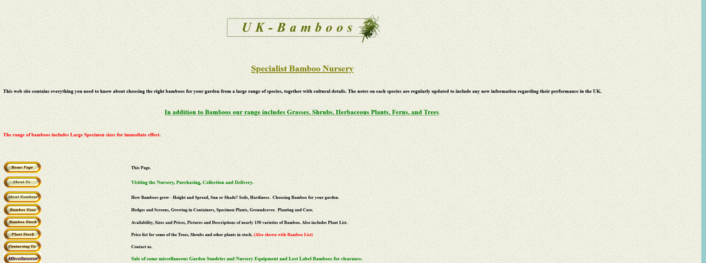 Website Design & Creation for bamboo farm website URL 2