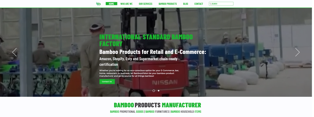 Website Design & Creation for bamboo farm website URL 3