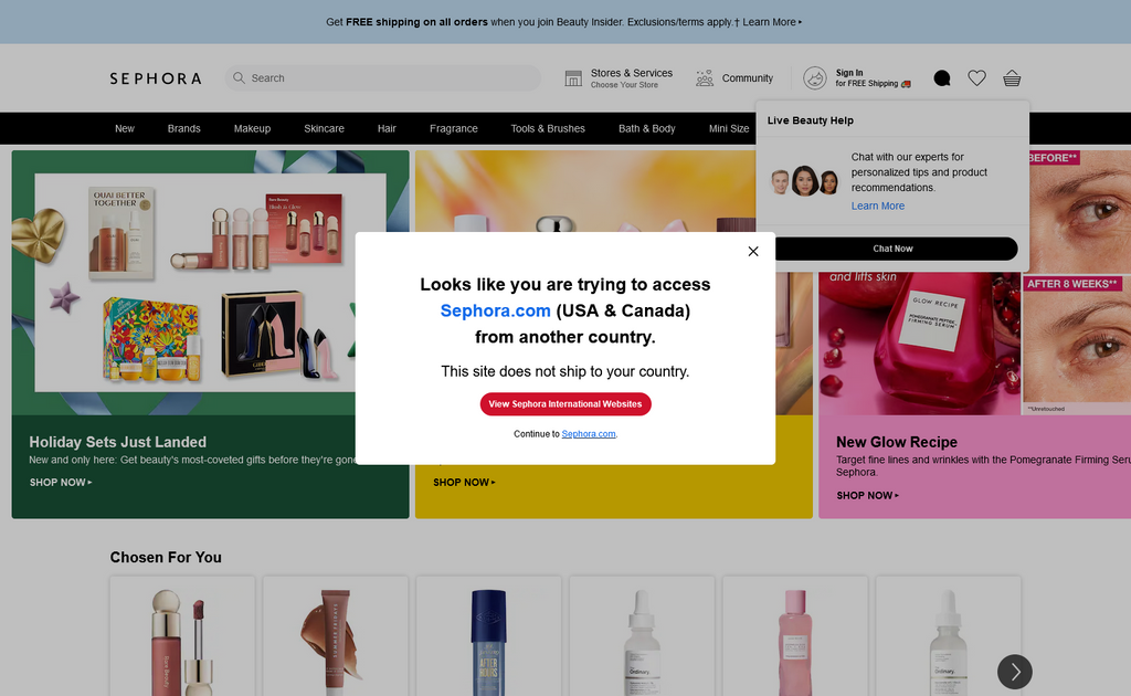 Website Design & Creation for beauty supply store website URL 1