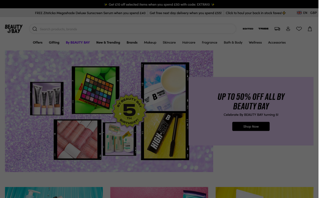 Website Design & Creation for beauty supply store website URL 4