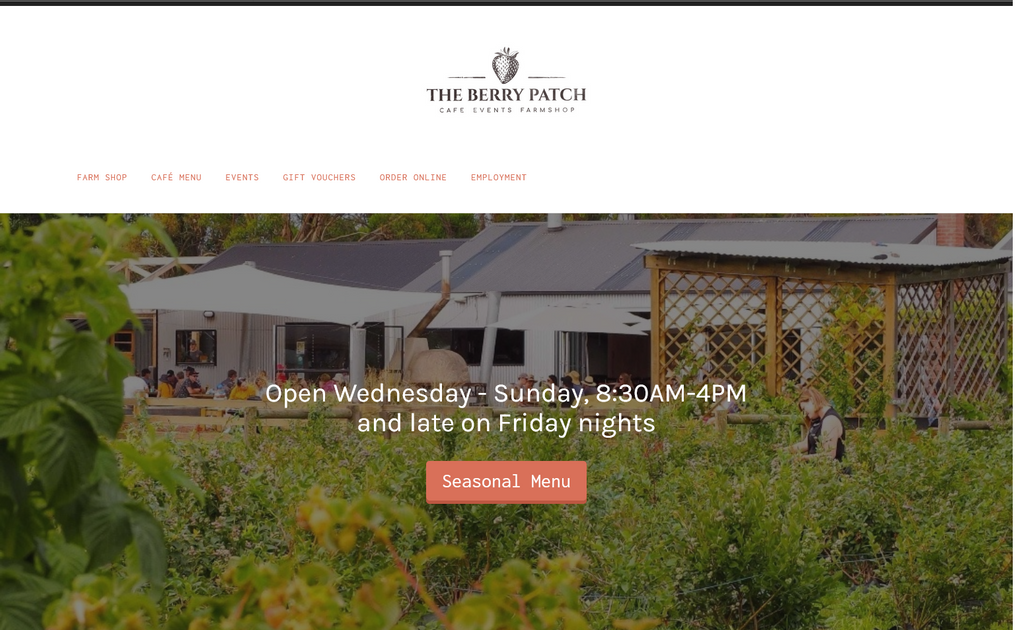 Website Design & Creation for berry picking farm website URL 1