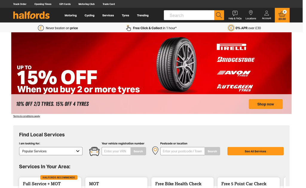 Website Design & Creation for bike repair website URL 3