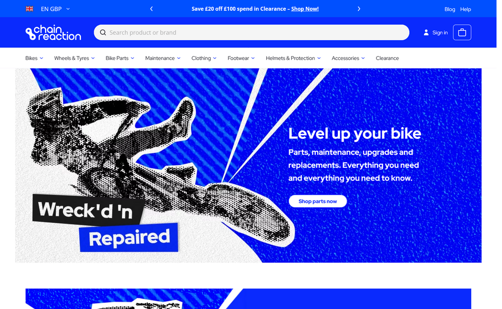 Website Design & Creation for bike repair website URL 4