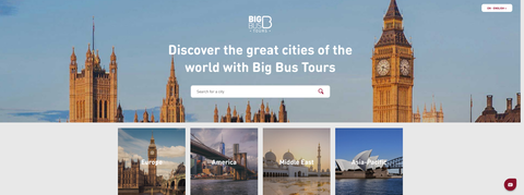Website Design & Creation for bus tour website URL 1