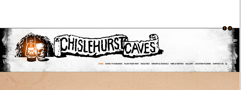 Website Design & Creation for cave tours website URL 2