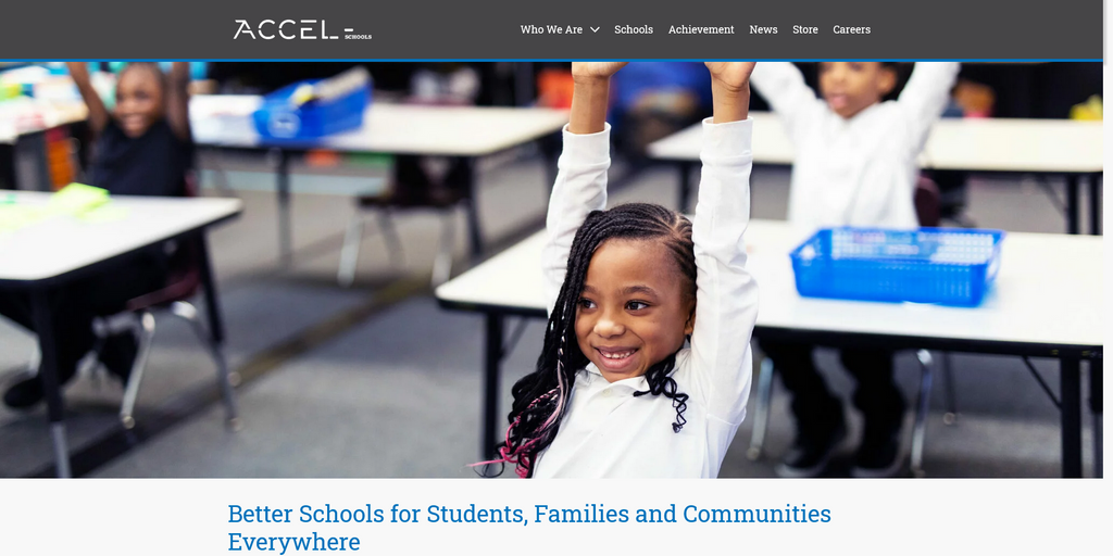 Website Design & Creation for charter school website URL 3