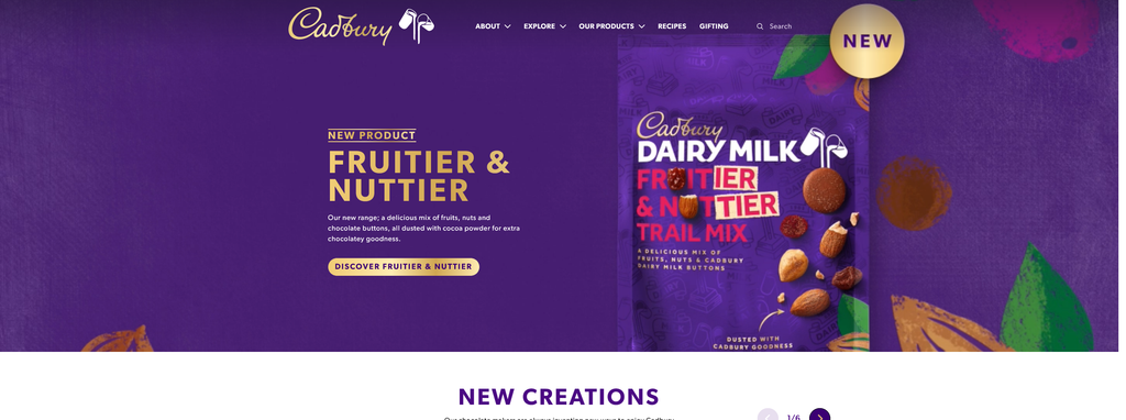 Website Design & Creation for chocolate website URL 1