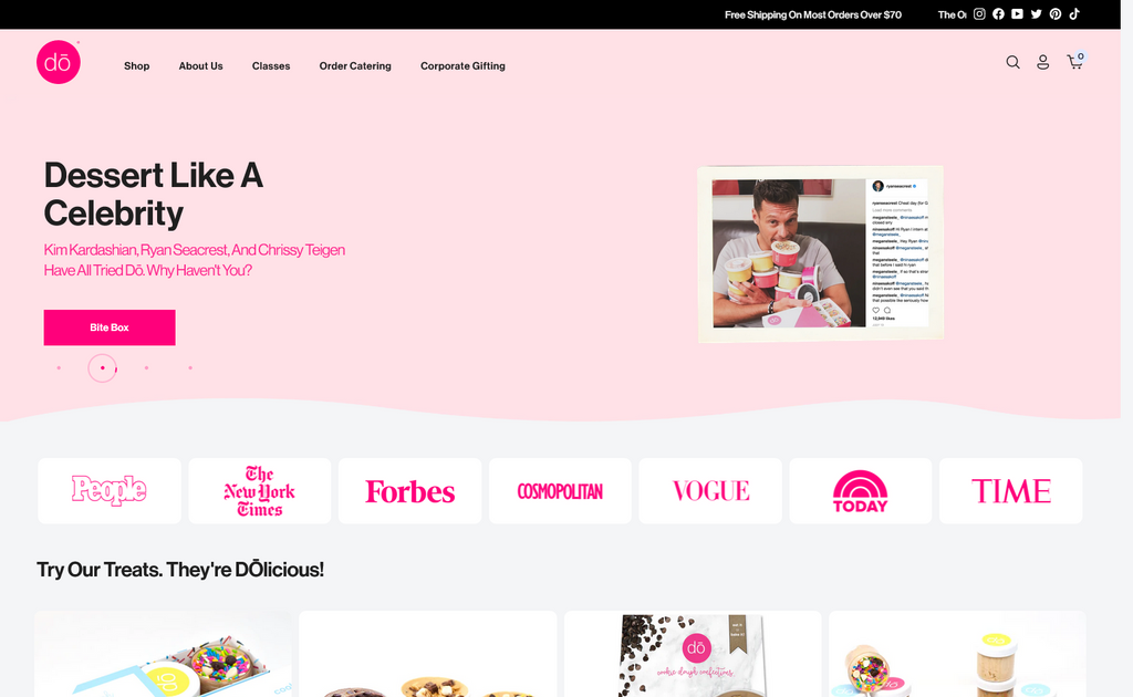 Website Design & Creation for cookie website URL 5