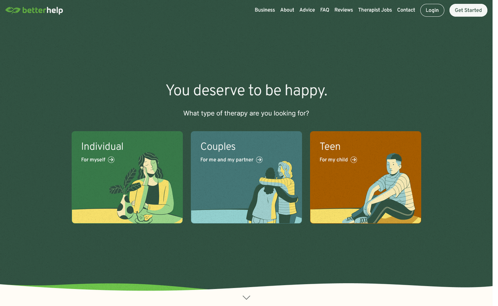 Website Design & Creation for counseling private practise website URL 2