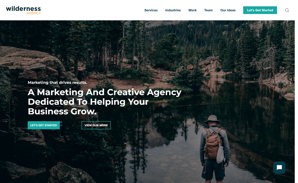 Website Design & Creation for creative agency website URL 2