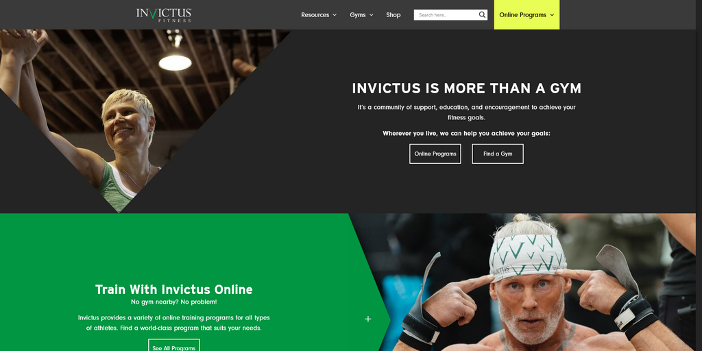 Website Design & Creation for crossfit gym website URL 3