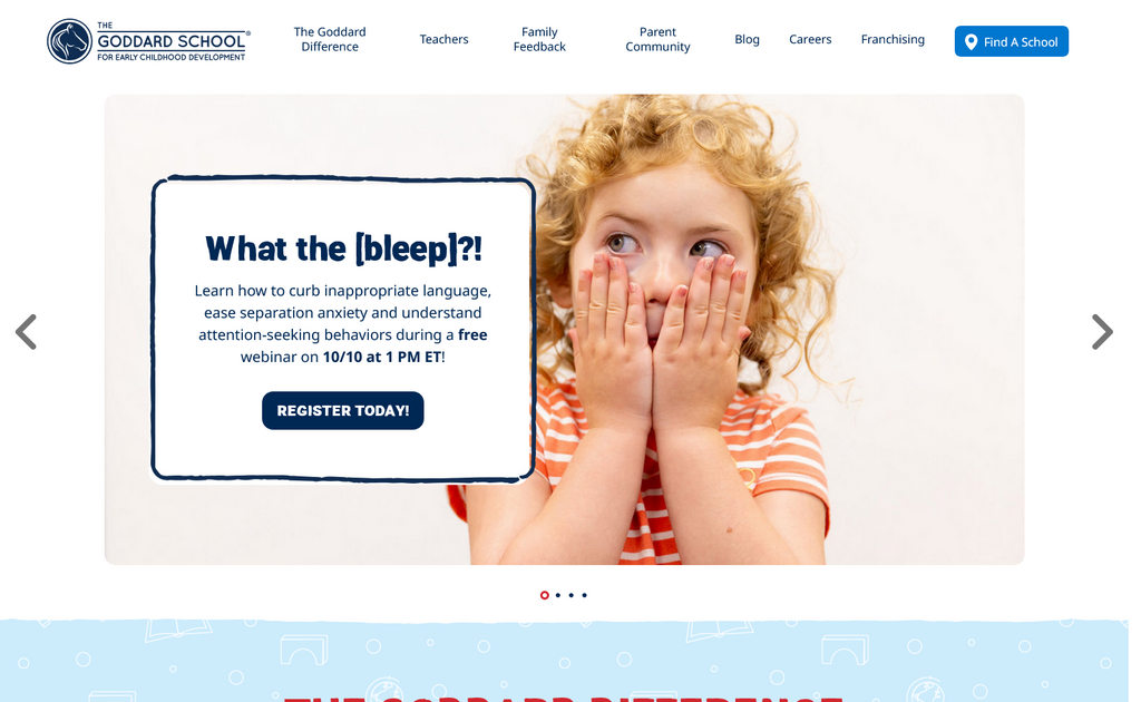 Website Design & Creation for daycare website URL 5
