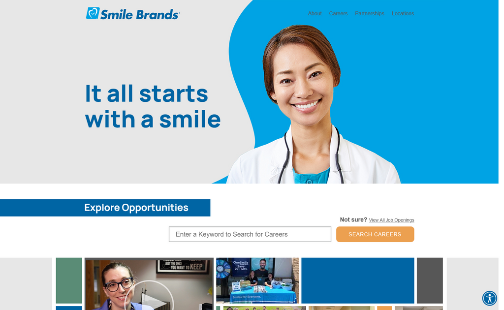 Website Design & Creation for dental office website URL 2