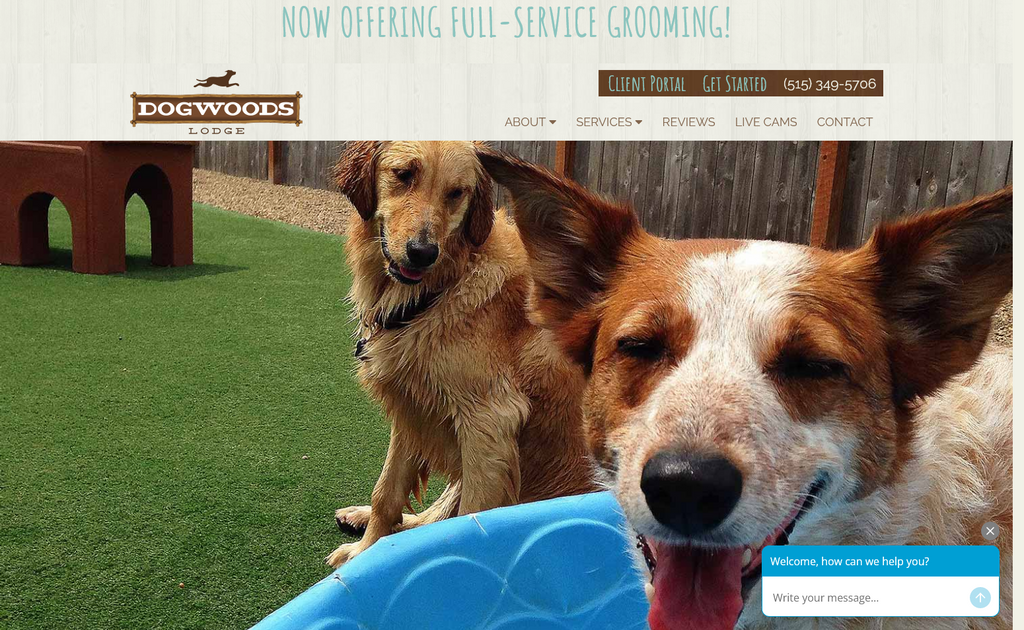 Website Design & Creation for dog kennel website URL 4
