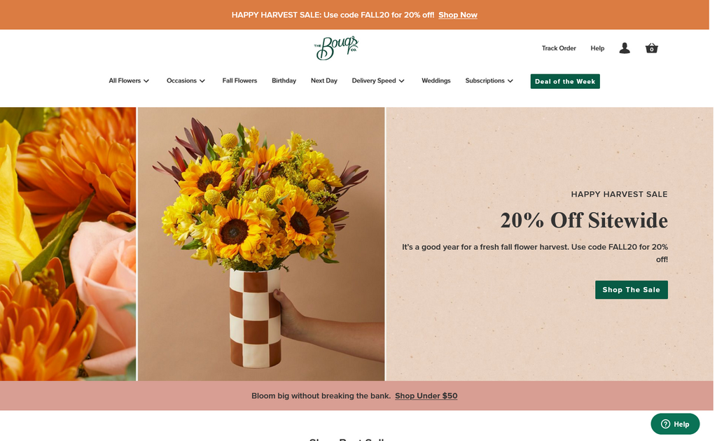 Website Design & Creation for dried flower website URL 1