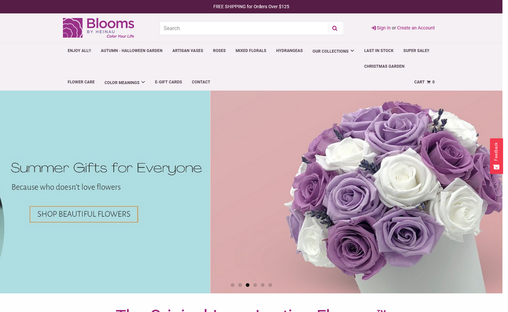 Website Design & Creation for dried flower website URL 3