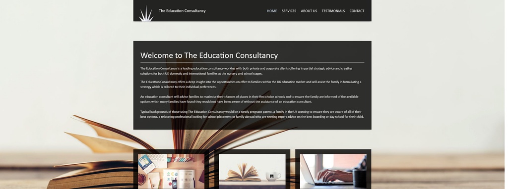 Website Design & Creation for education consulting website URL 5