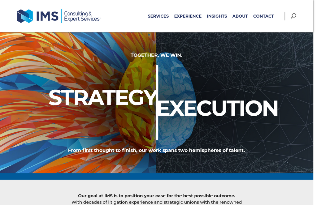Website Design & Creation for expert witness service website URL 3