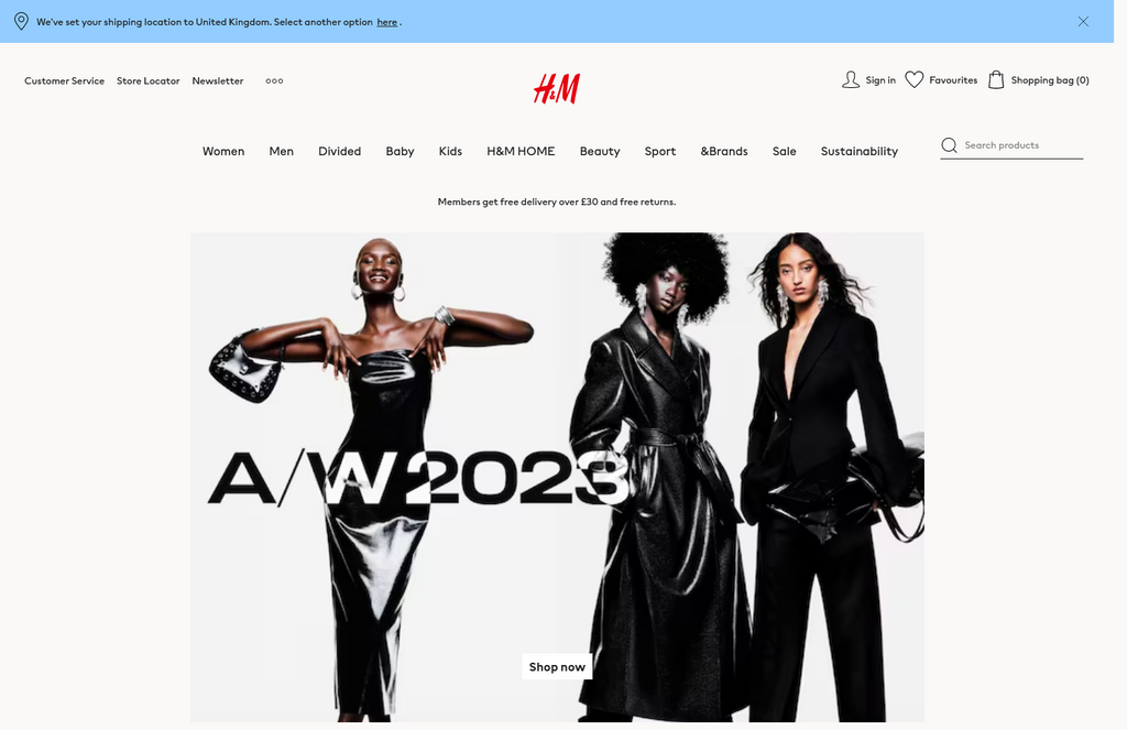 Website Design & Creation for fashion brand website URL 3