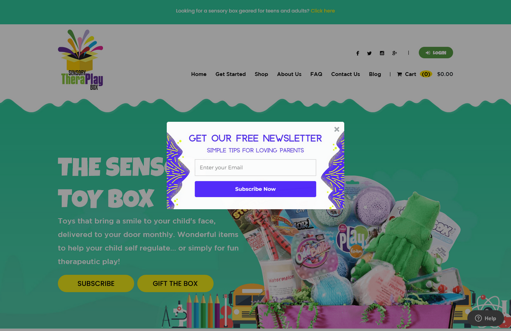 Website Design & Creation for fidget toy website URL 4