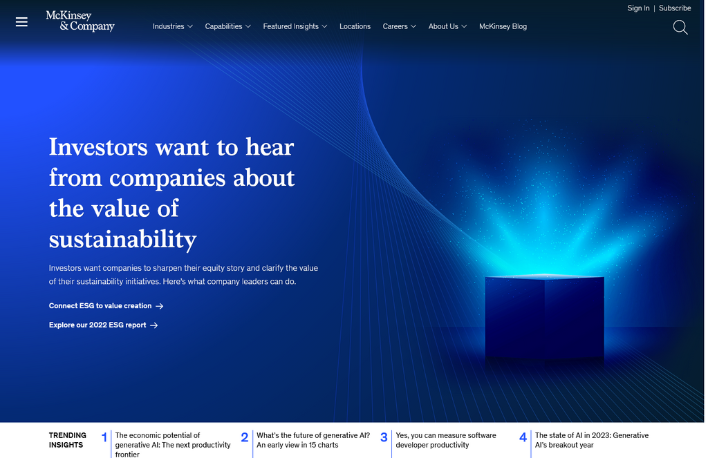 Website Design & Creation for financial consulting firm website URL 1