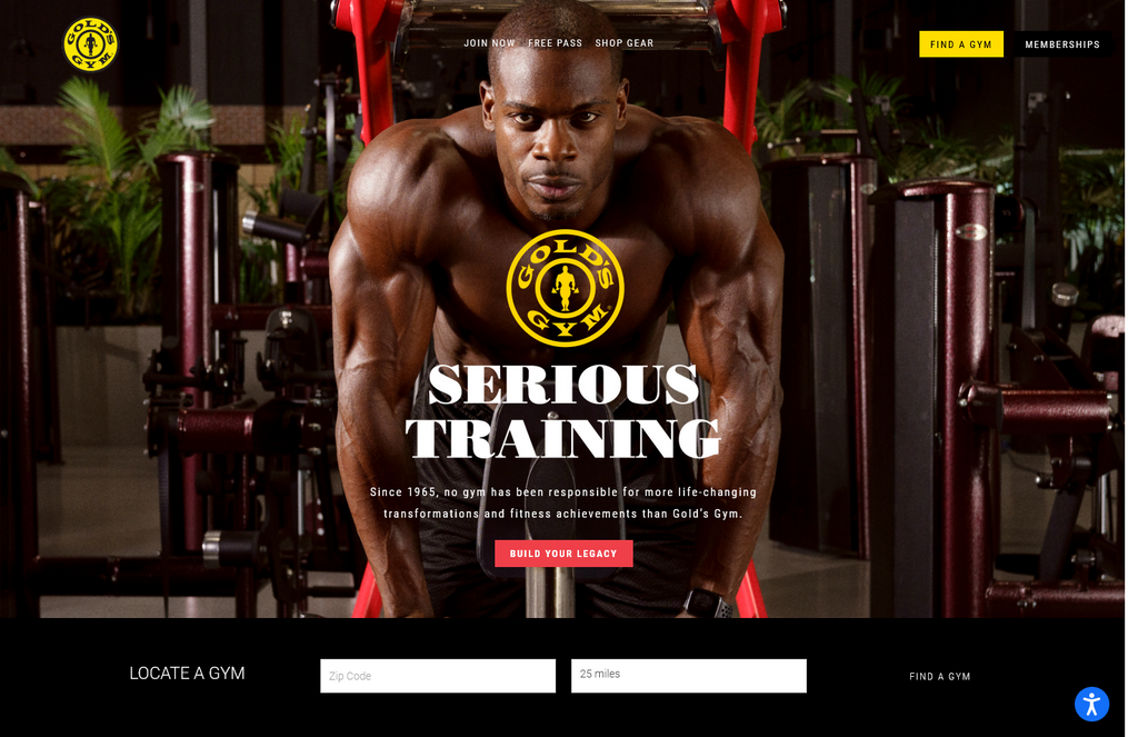 Website Design & Creation for fitness website URL 5