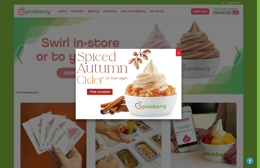 Website Design & Creation for food kiosk website URL 3