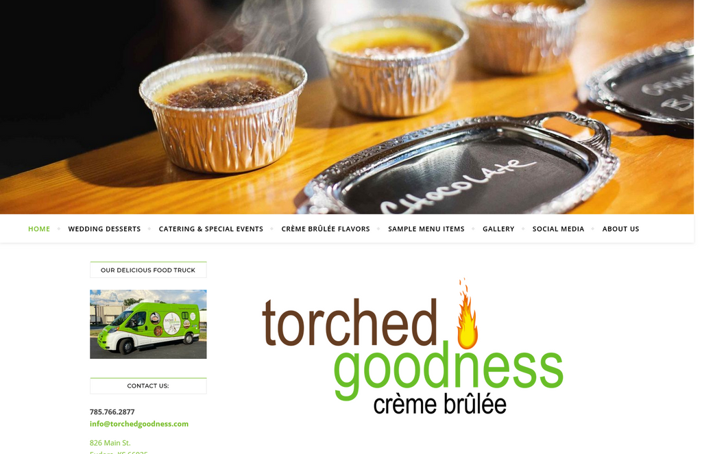 Website Design & Creation for food truck 1 website URL 3