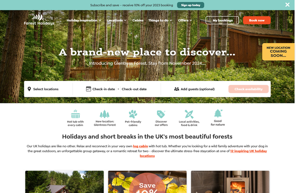 Website Design & Creation for forest bathing website URL 3