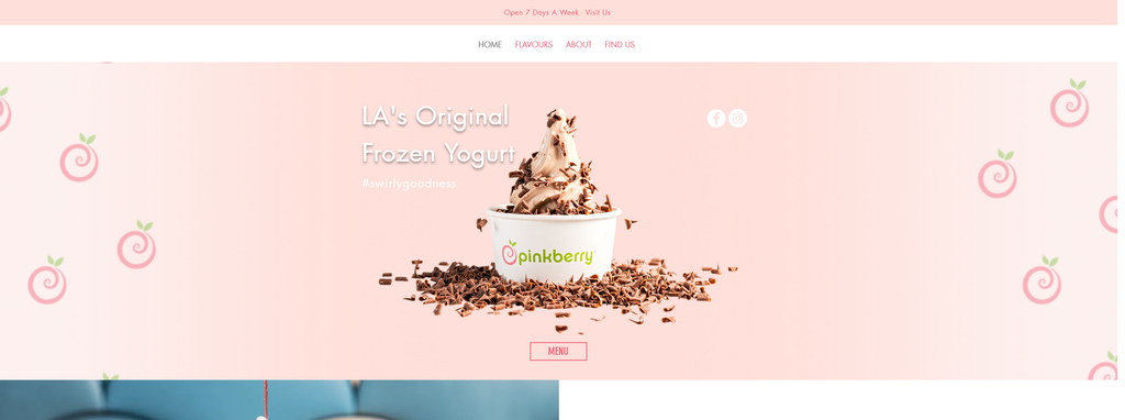 Website Design & Creation for frozen yogurt website URL 2