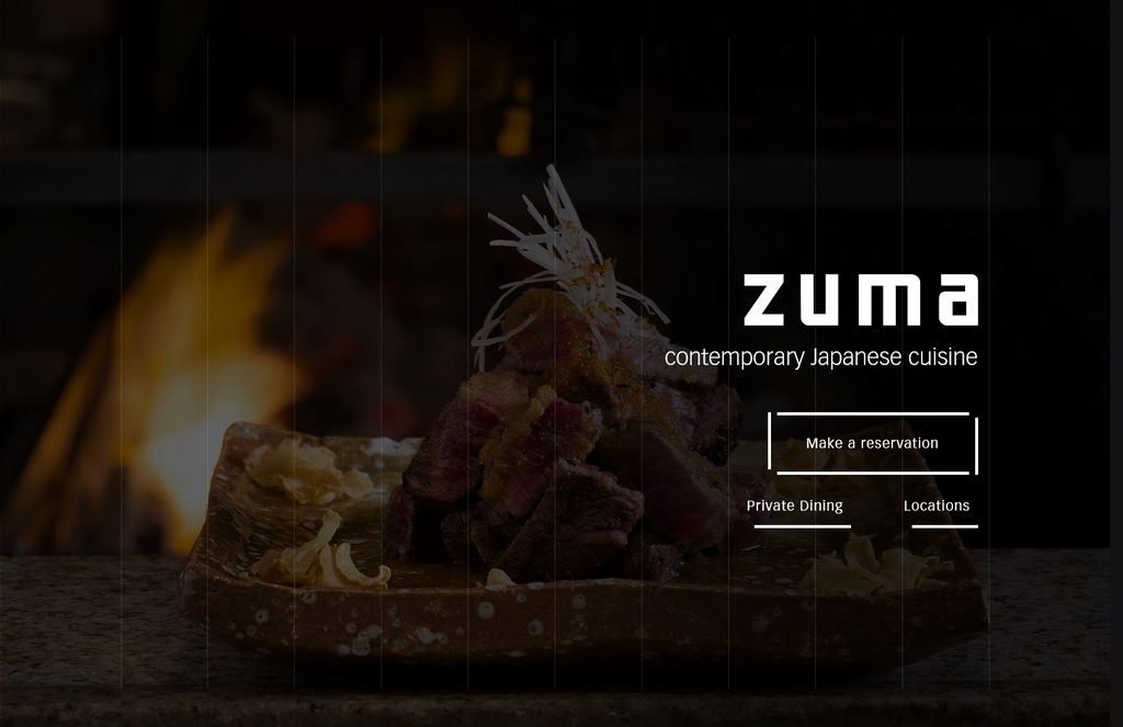 Website Design & Creation for fusion restaurant website URL 5