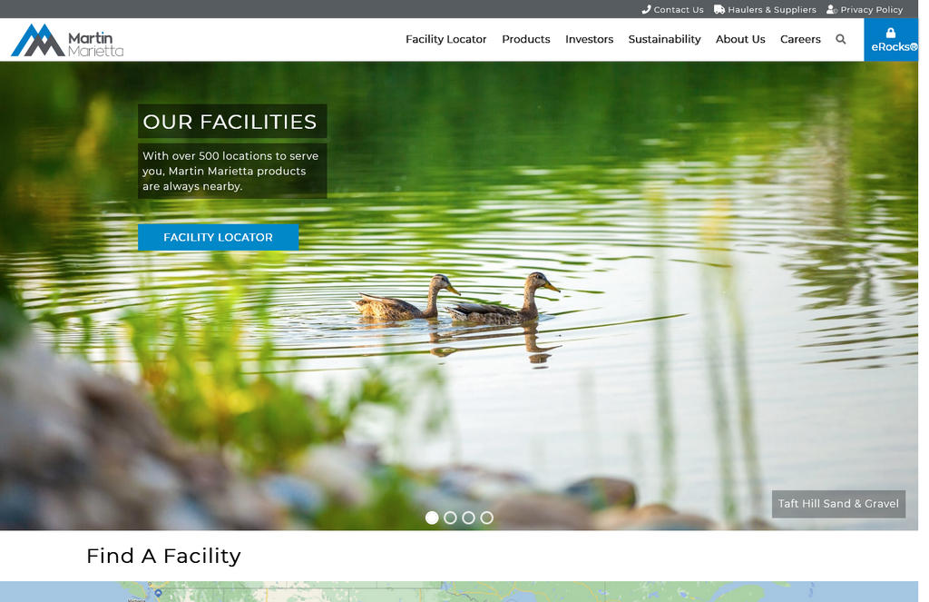 Website Design & Creation for gravel pit website URL 4