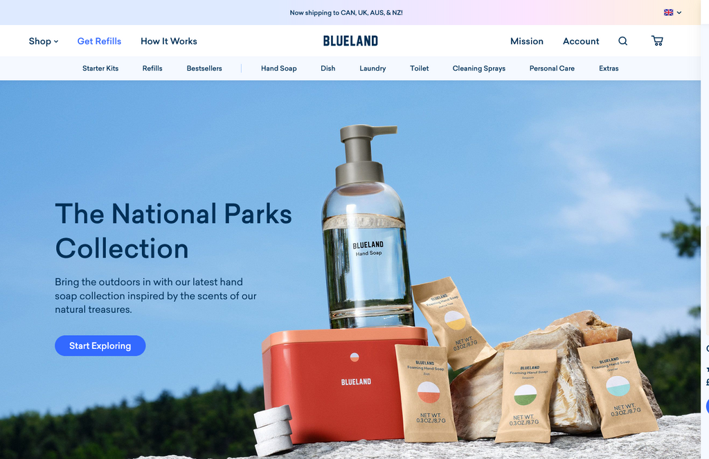 Website Design & Creation for green cleaning products website URL 4