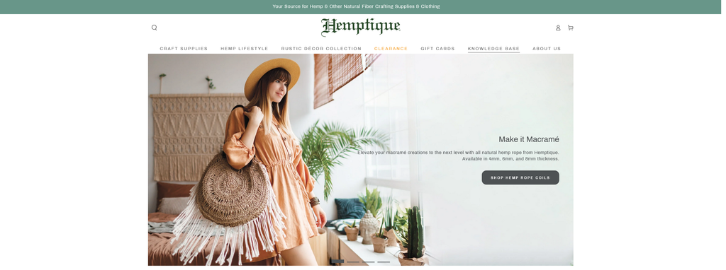 Website Design & Creation for hemp clothing store website URL 5