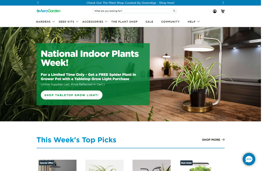 Website Design & Creation for hydroponics store website URL 4