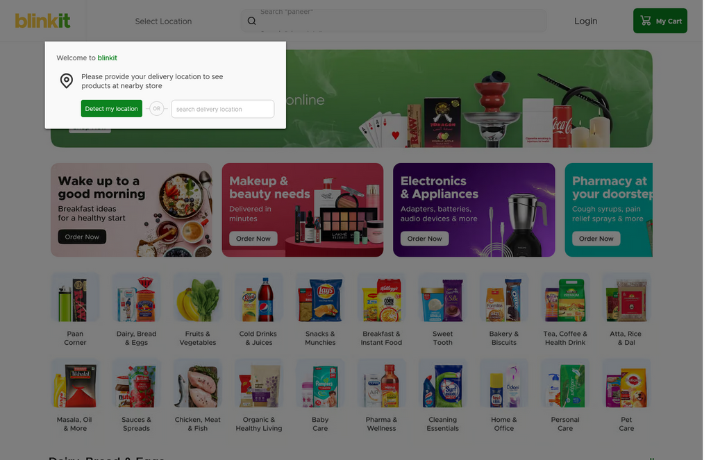 Website Design & Creation for indian grocery store website URL 2