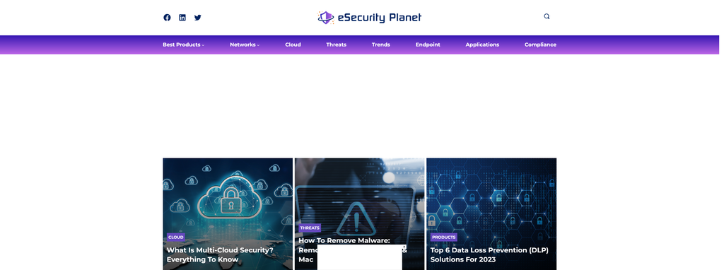 Website Design & Creation for internet security company website URL 3